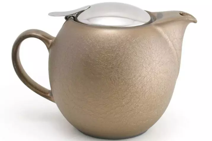 Teapot (42 grianghraf): Miasa le haghaidh tae táthú, samhlacha le cnaipe agus teaghrán, gipfel agus níos airde, Mayer & Bodum 10779_41