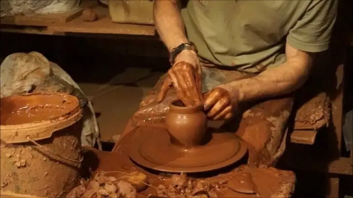 PANPAMIC: milih pot keramik sareng tutup gas sareng piring sanés. Set tahan panas pikeun oven. Ulasan kapamilikan 10784_5