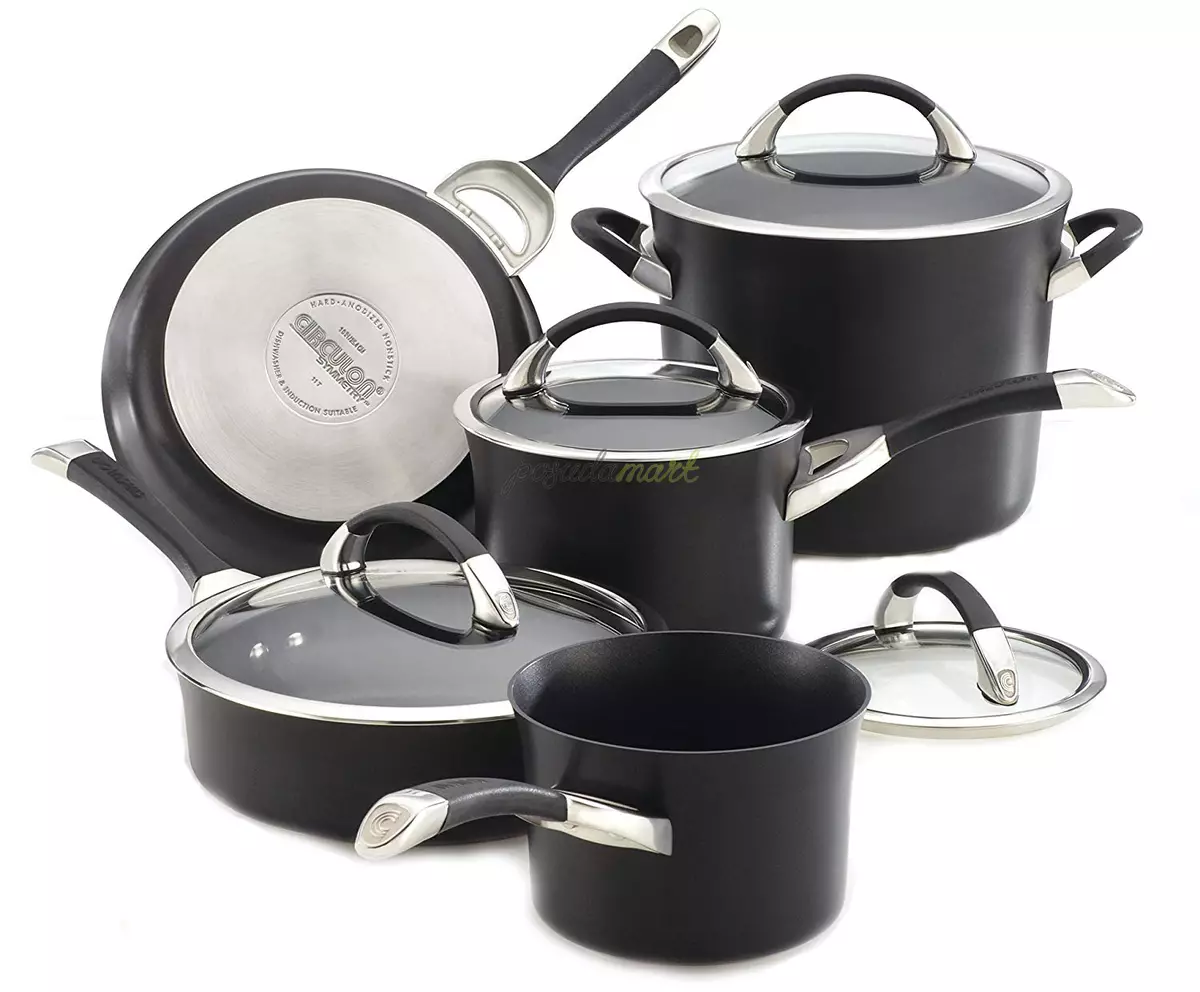 Non-stick coating pan: description of a saucepan with ceramic and granite, marble and other types of coverage 10798_5