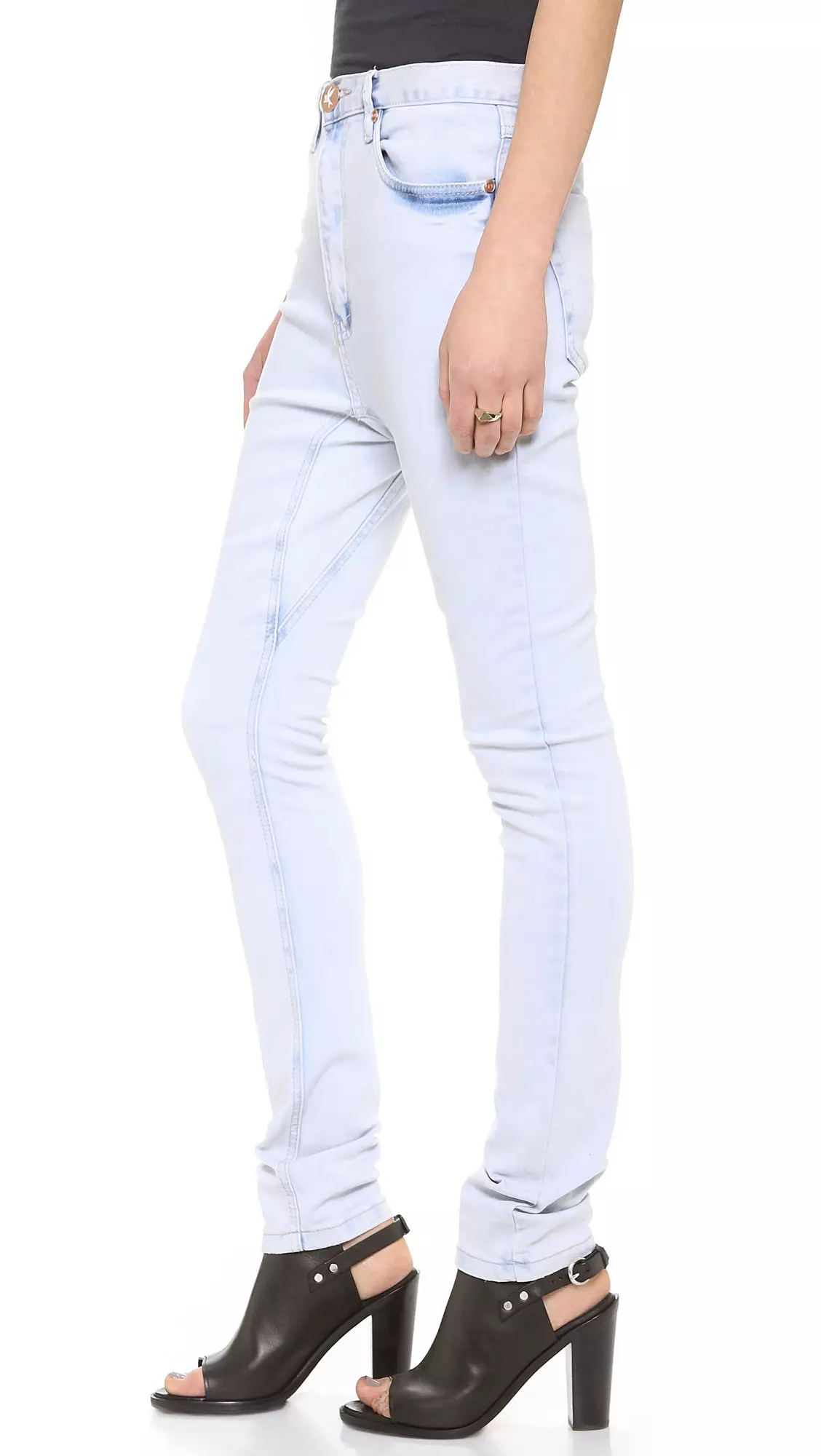 I-Mustang jeans (iifoto ezingama-38): Iimodeli zabasetyhini, uphononongo 1080_24