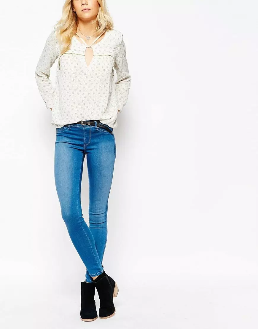 Stretch Jeans (52 fotos): Que é, modelos de jeans de estiramento feminino 1081_10