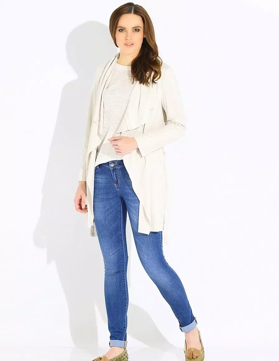 Stretch Jeans (52 Fotografii): Ce este, modele de feminin stretch jeans 1081_17