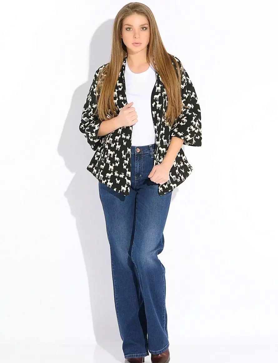 Stretch Jeans (52 Fotografii): Ce este, modele de feminin stretch jeans 1081_32