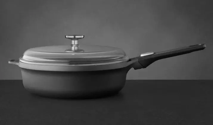 Sawsean（45张照片）：什么是烹饪？什么不同的煎锅和平底锅？盖子和没有铸铁和铜的厚底有很小的镜头 10828_5