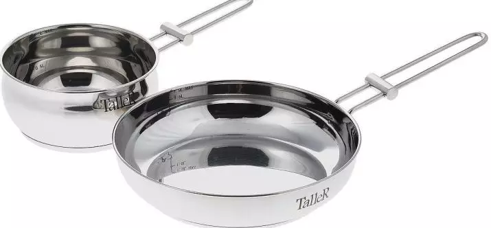 Frying pan pan: woking soya kwandon da ba stick stating da sauran models, sake nazarin abokin ciniki 10869_13