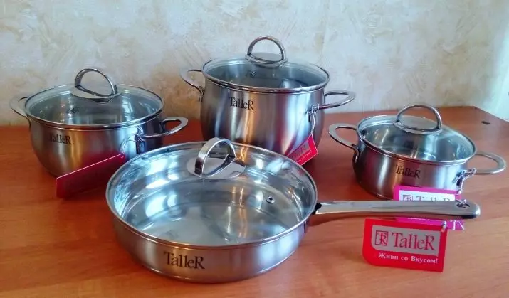 Tampilan Goreng Tresna: Woking Frying Pans kanthi lapisan non-kelet lan model liyane, review pelanggan 10869_2