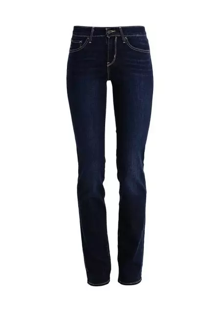 Dámske rovné džínsy (45 fotografií): s ktorými a ako nosiť, akú dĺžku by mali byť priamymi modelmi z bokov 1086_22