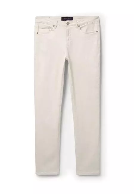 Ama-jeans aqonde kwabesifazane (izithombe ezingama-45): Yikuphi nokuthi ungagqoka kanjani, bungaki amamodeli aqondile avela okhalweni 1086_23