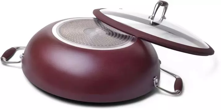 Fissman Frying Pan: Paglalarawan ng isang inihaw na grill, cast-iron frying pan at iba pang mga modelo. Mga Review 10876_18