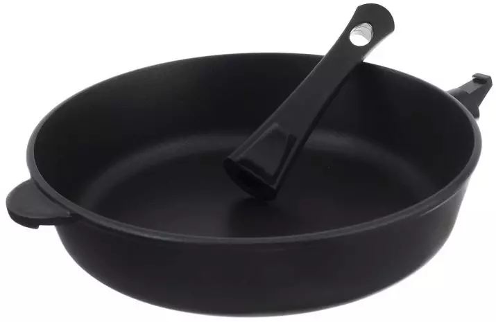 VILE FRERING PAN: Ibiranga pietra na litano, Titano, pancake hamwe na grill pan 10893_17