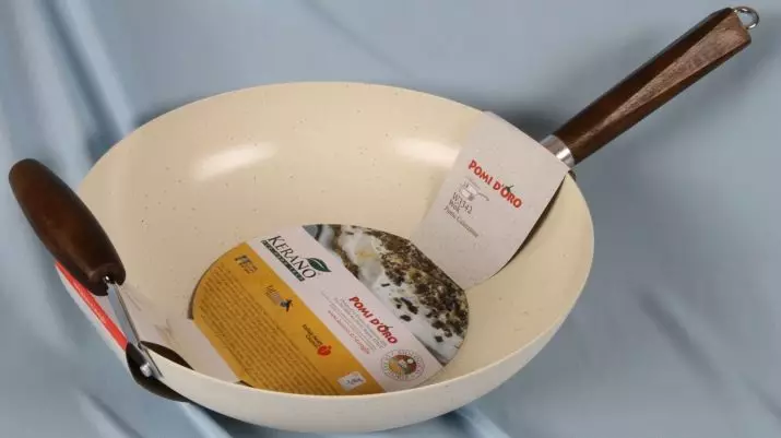 Flagga av wok (66 bilder): Vad är det och vad behövs det för? Vad lagar mat på det? Hur man väljer en stekpanna? Recensioner 10908_33