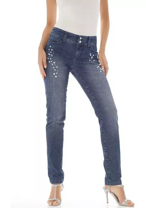 Lee Jeans (52 sary): modely vehivavy, ny fomba hanavahana ny tany am-boalohany amin'ny sandoka 1091_25