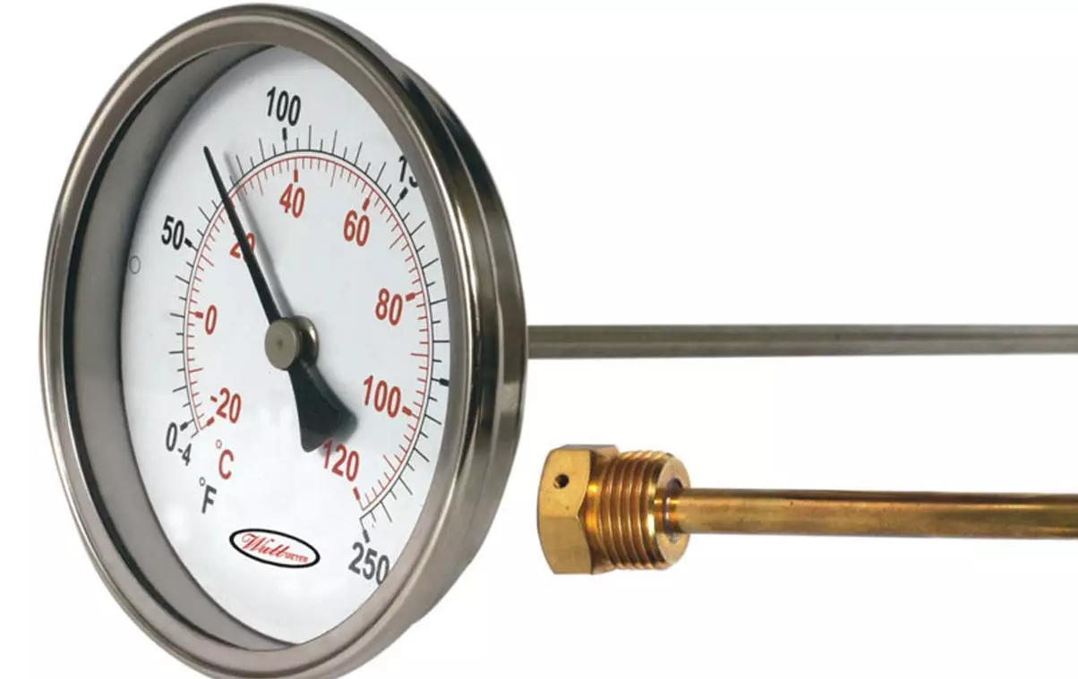 Bir yağ çubuğu olan termometreler: uzak bir prob ile dijital mutfak termometresi nedir? Sıcak yemeklerin sıcaklığını ölçmek için elektronik ve mekanik çeşitler 10953_6