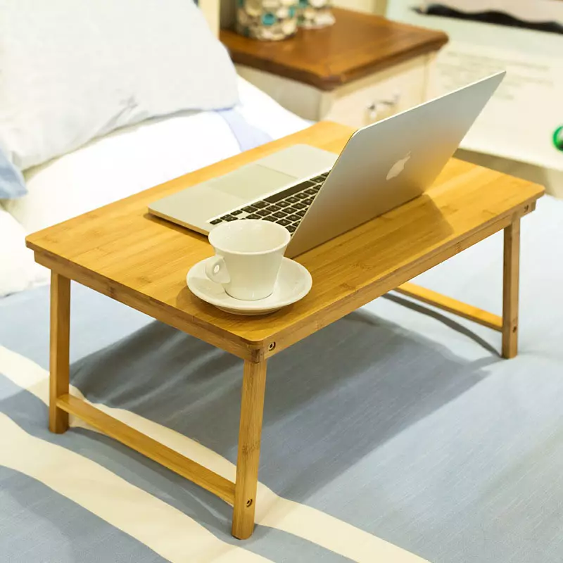 早餐托盤在床上：腿上的型號和折疊桌盤子，木製品為床和墊子選擇 10958_18
