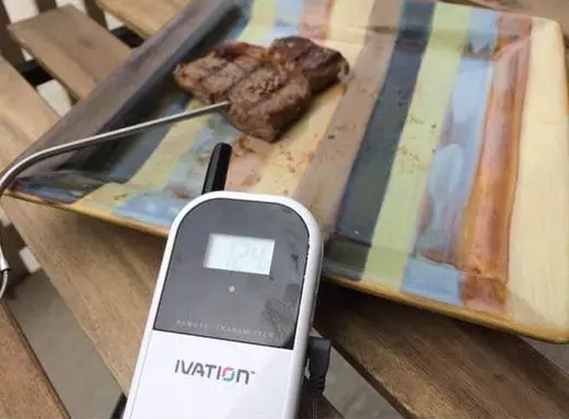 Fleischthermometer: So verwenden Sie drahtlose Geräte und mit einer Remote-Nadel? Wie erstellt man die Bereitschaftstemperatur auf dem Tisch? 10974_19