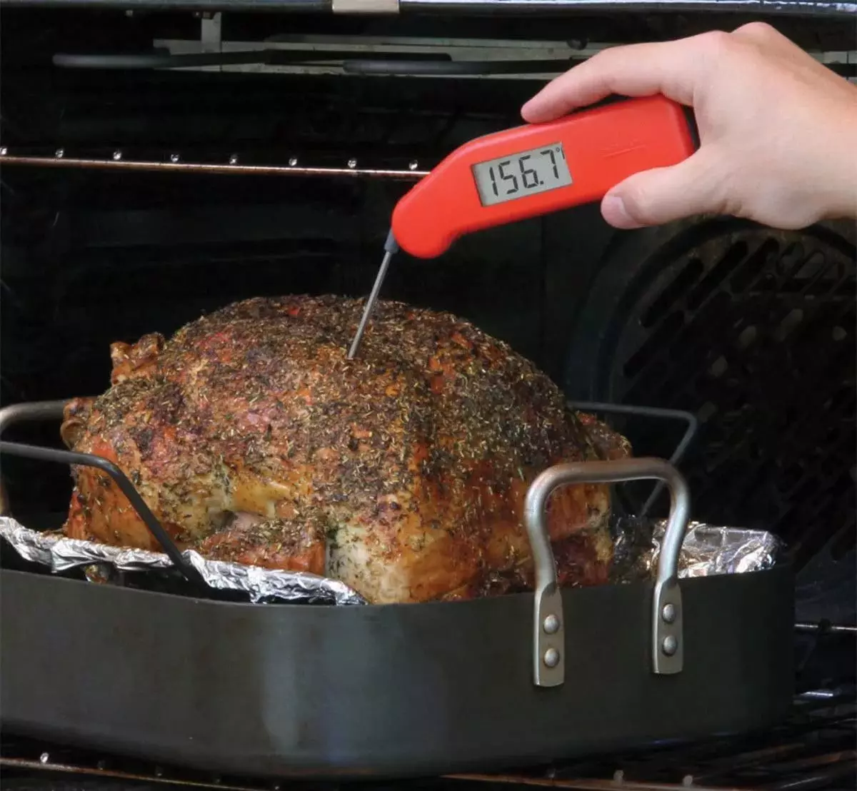 Meat thermometers: How to use wireless devices and with a remote needle? How to determine the readiness temperature on the table? 10974_21