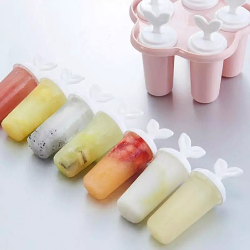 Molding untuk es krim: ikhtisar bentuk silikon untuk pembuatan es loli dan lainnya. Fitur bentuk Zoku dan lainnya. Bagaimana cara menggunakannya? 10988_5
