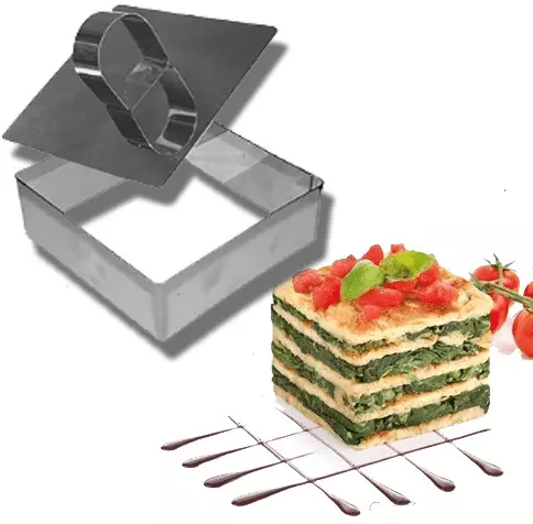 Форма для салату (15 фото): кільця без дна і розсувні моделі для викладки і приготування листкових салатів 11014_8