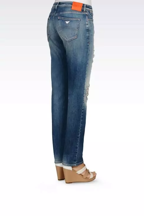Армани джинсы (51 фото): хатын-кыз модельләре, Армани джинсы 1104_21