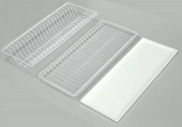 Διαστάσεις στεγνωτηρίων για πιάτα στο ντουλάπι: Ενσωματωμένοι ξηραντές με μέγεθος 40-50 cm και 60-80 cm, άλλα μοντέλα 11056_11