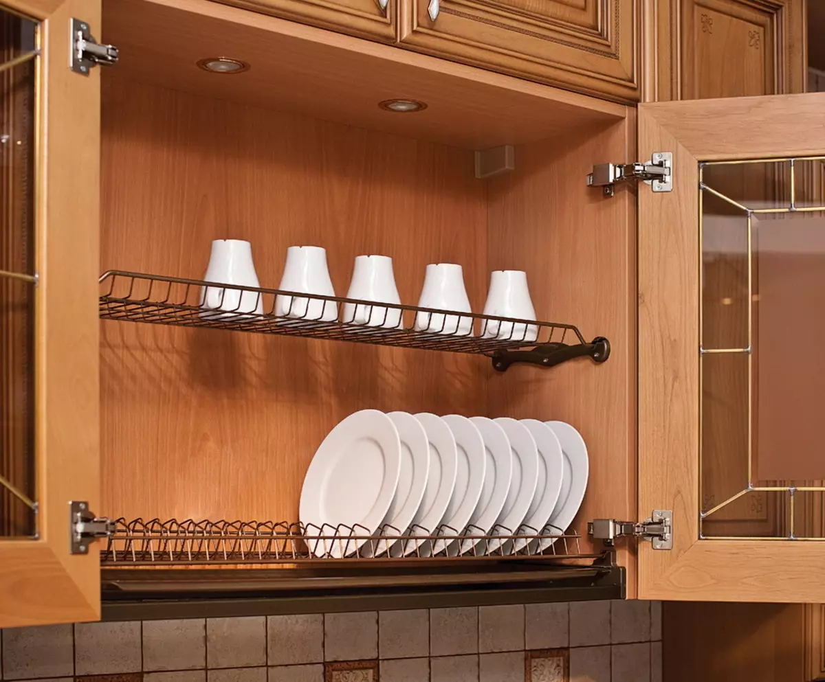 Abmessungen von Trocknern für Geschirr im Schrank: Embedded-Trockner mit einer Größe von 40-50 cm und 60-80 cm, anderen Modellen 11056_14