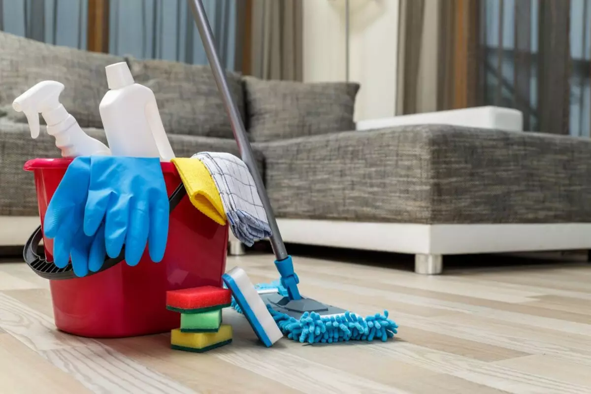 A tisztítás típusai: Háromféle betakarítás a lakóépületek, a szakaszaik. Nem szabványos tisztítás, napi, fő és egyéb 11075_18