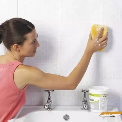 Bagaimana cara membersihkan kamar mandi? 83 Foto Cara mengekstradisi lapisan soda dan cuka yang baik di rumah, daripada mencuci desain pemeran dari Yellowness dan Dirt 11150_34