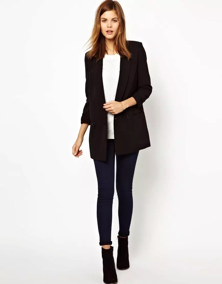 Jeans negros: que usar, modelos estreitos e estreitos 1118_51