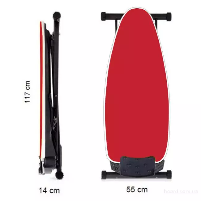 Ironing board for steam generator: rating of the best products, active board with stand for iron. How to choose? Reviews 11197_16