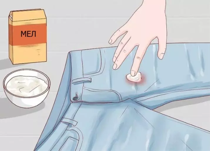 Wie man die Farbe von Jeans waschen (20 Fotos): Wie man die Flecken aus der Öl- und Wasser-emulgierten Farbstoffzusammensetzung zu Hause regnen, Methoden, um die alte getrocknete Verschmutzung zu waschen 11289_20