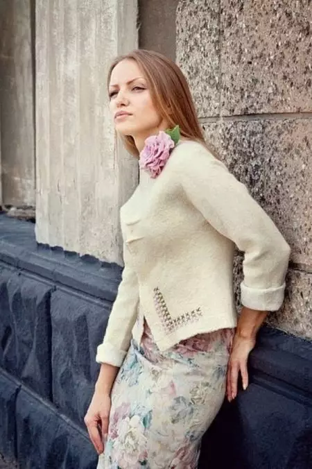 Woolen Jackets (47 Bilder): Kvinne Modeller, Feltet Ull 1132_20