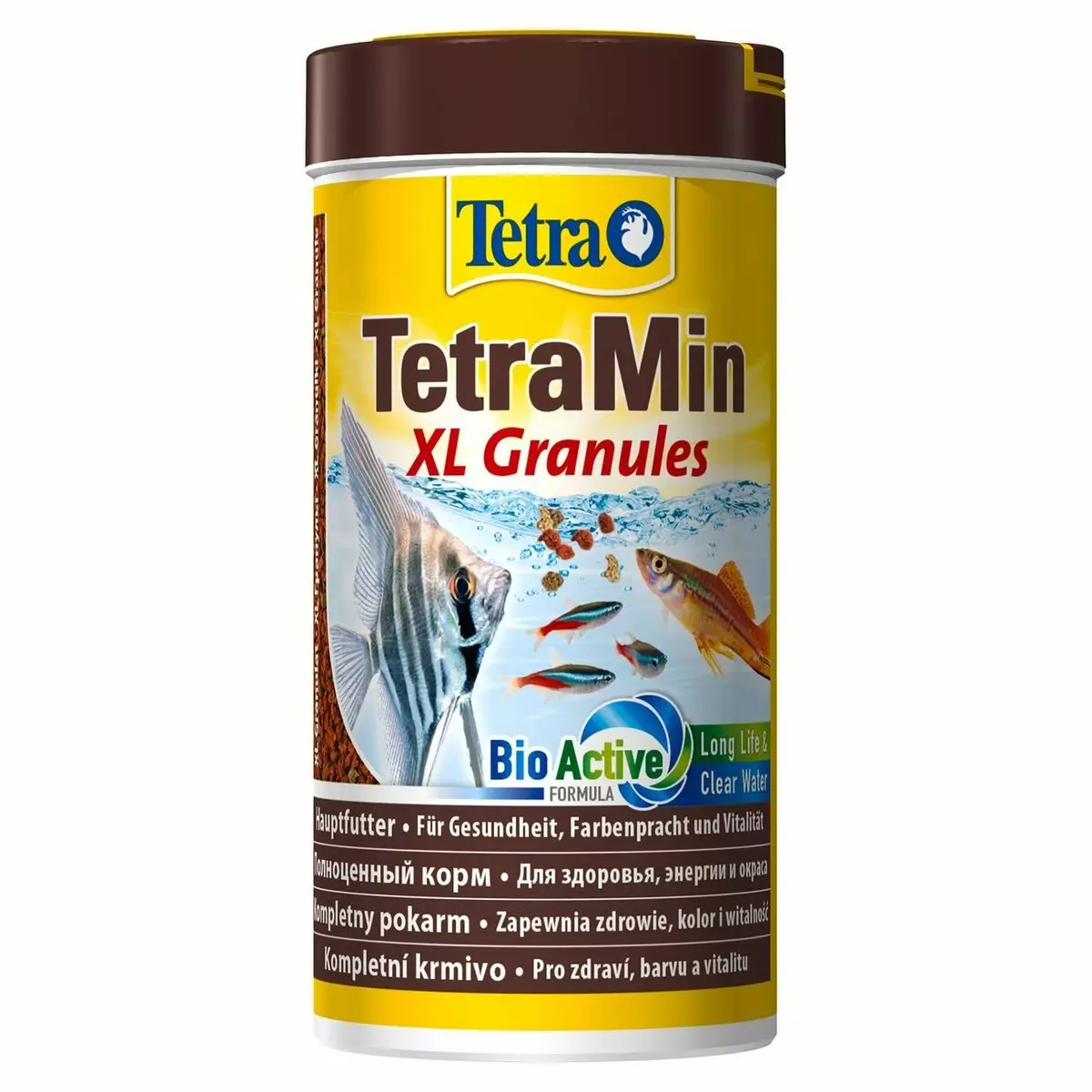 Alimentar Tetra: cíclids de peixos i peix gat, tortuga i el disc de Corydoras cereals i altres espècies de peixos d'aquari Descripció 11333_12