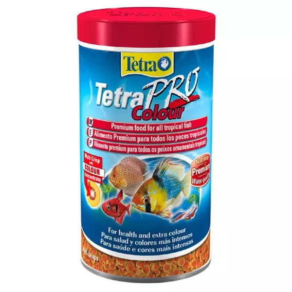 Alimentar Tetra: cíclids de peixos i peix gat, tortuga i el disc de Corydoras cereals i altres espècies de peixos d'aquari Descripció 11333_3