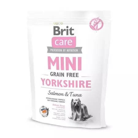 Alimente pentru câinii de rase mici Brit: Pentru cățeluși și câini vârstnici, compoziția hranei uscate. Produse pentru câini mici sterilizați. Recenzii 11341_3