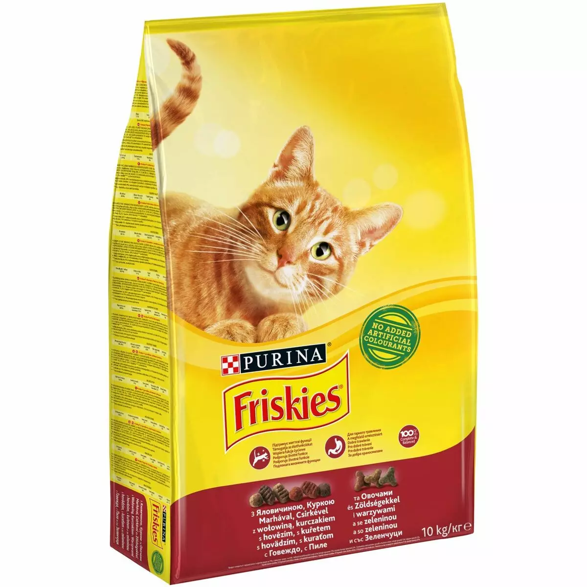 Suche jedzenie dla kotów Felixa: Skład, jedzenie kotów dla dorosłych kotów w opakowaniach 1,5 kg, Przegląd KITTY FEED 11349_3