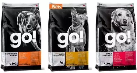 Alimentos secos para perros Go!: Formulaciones de linecas y tasas de alimentación, alimentos relámpagos con Turquía y Venison, otros productos de Canadá Marca. Valoración de los clientes 11350_2