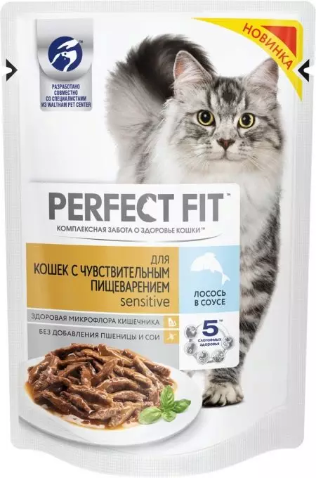 Pisici umede pentru potrivirea perfectă: păianjenii lichizi și compoziția lor, dietă sterilă pentru persoanele sterilizate și altele. Recenzii 11352_16