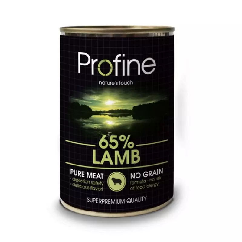 Profine Feed：适用于狗和猫，小狗和小猫。用羊肉干燥饲料和罐头食品，捷克饲料的组成。评论 11357_21