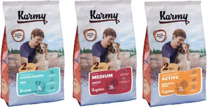 Karmy Puppies Feed：適用於中型，大型岩石。用土耳其等乾燥飼料的組成。評論 11358_2
