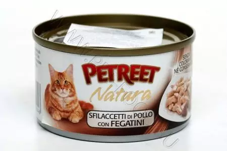 PETREET CAT Feed: Aperçu alimentaire humide, Description générale. Commentaires 11359_8
