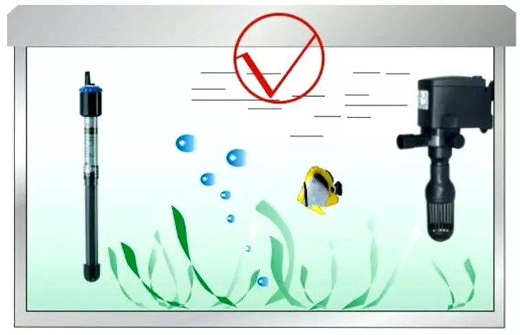 Heizungen für Aquarien (37 Fotos): eine Übersicht über Aquarienwasser-Heizungen mit einem Thermostat und ohne. Wie wird durch den Warmwasserbereiter erhitzt? 11366_36