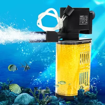 Pompa untuk akuarium (30 foto): eksternal dan mengangkat pompa air akuarium, filter pompa dan pompa aliran. Untuk apa yang mereka butuhkan? Bagaimana cara meng-install? 11473_5
