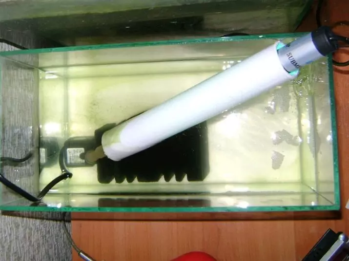 UV Sterilies ar gyfer Aquarium (16 Lluniau): Pam mae angen lamp uwchfioled Aquarium? Manteision a niwed y lampau ar gyfer diheintio dŵr 11481_3