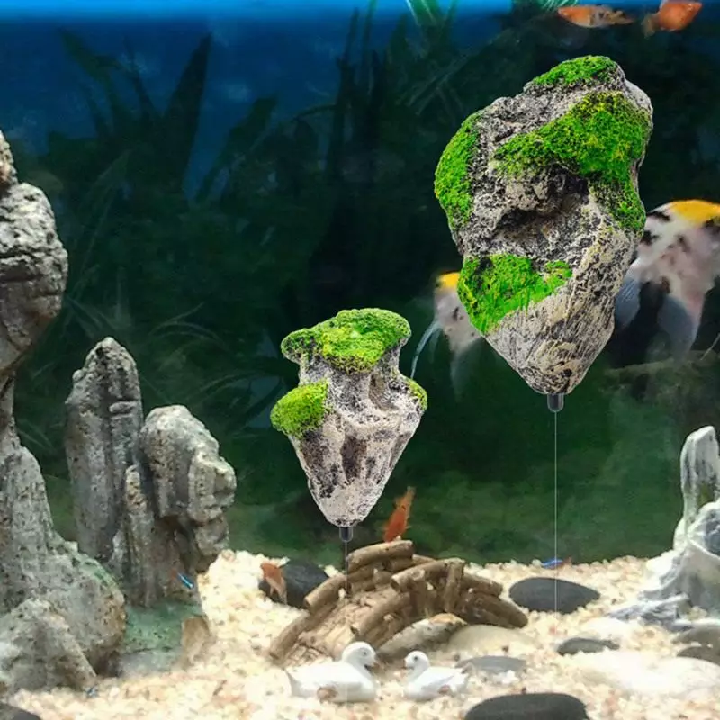 Kamni za akvarij (29 fotografij): peščenjak in drugi dekorativni kamenčki. Kako jih pripraviti z lastnimi rokami in koliko kuhanja? Kaj je mogoče dati v akvarij? 11491_8