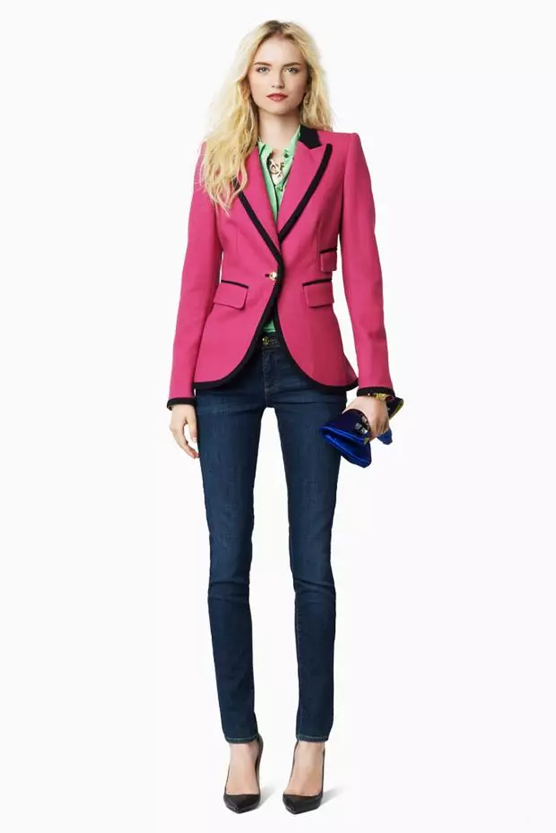 Pink яке (70 снимки): Какво да се носят и съчетават жени, нежно розово 1163_24