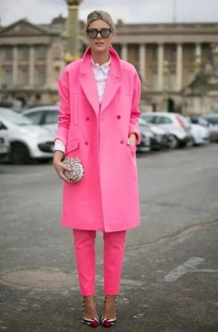 핑크 자켓 (70 사진) : 착용하고 여성을 결합하고, 부드럽게 분홍색으로 1163_70