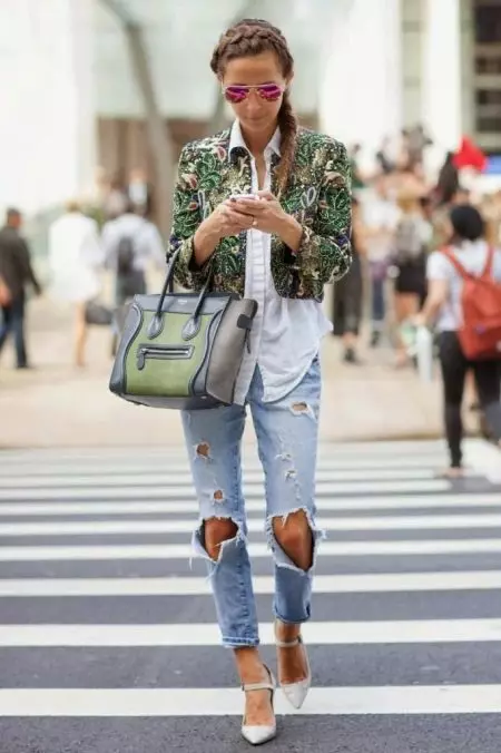 Summerәйге хатын-кызлар куртка (79 фото): Мода тенденцияләре 2021, яктылык, кыска җиң 1165_28
