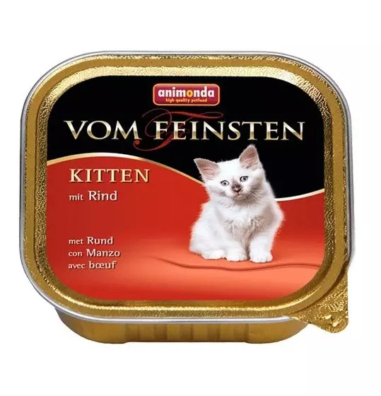 Pakan basah untuk kucing premium: peringkat umpan cair terbaik untuk anak kucing, makanan kucing lembut yang baik 11830_34
