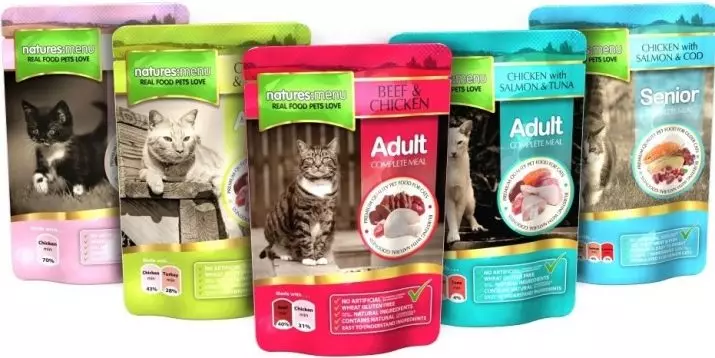 Mokré krmivo pre prémiové mačky: hodnotenie najlepšieho tekutého krmiva pre mačiatka, dobré mäkké mäso 11830_8