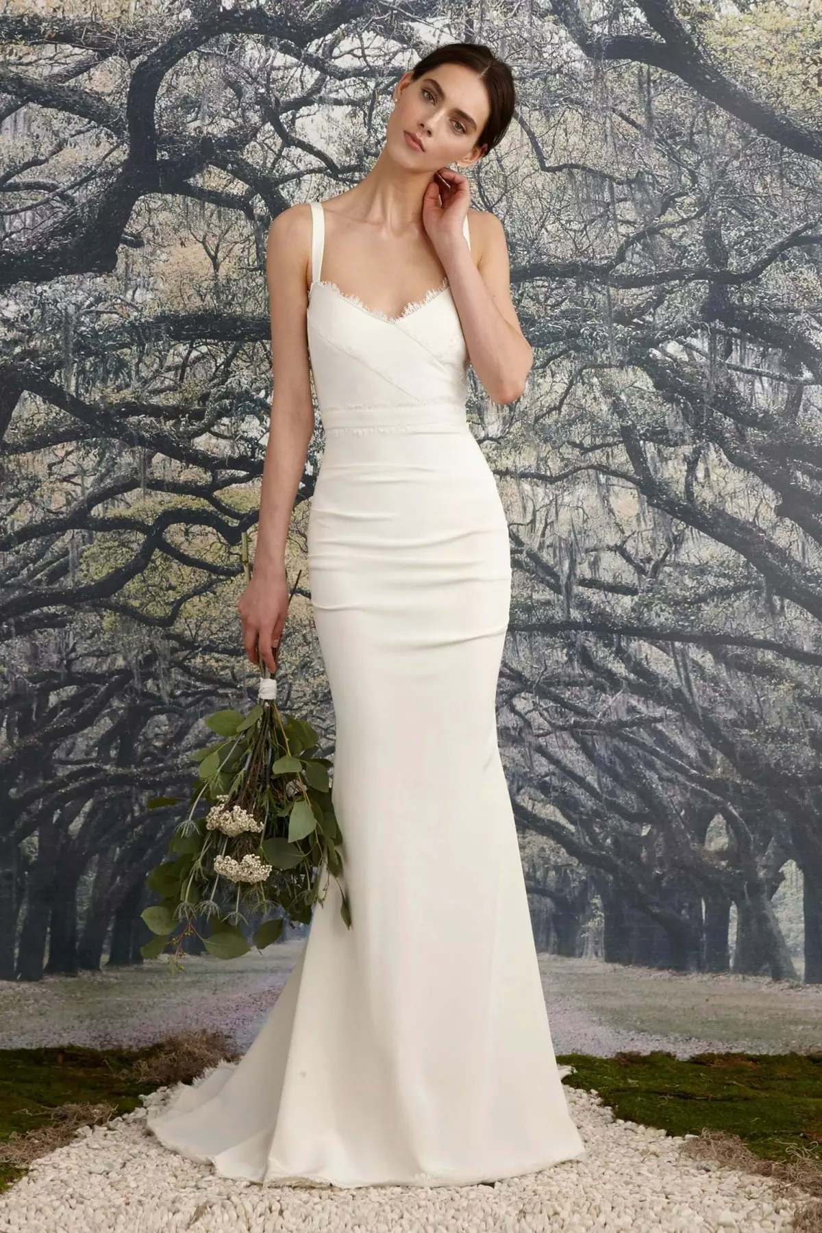 Nadoknađena vjenčana sirena haljina